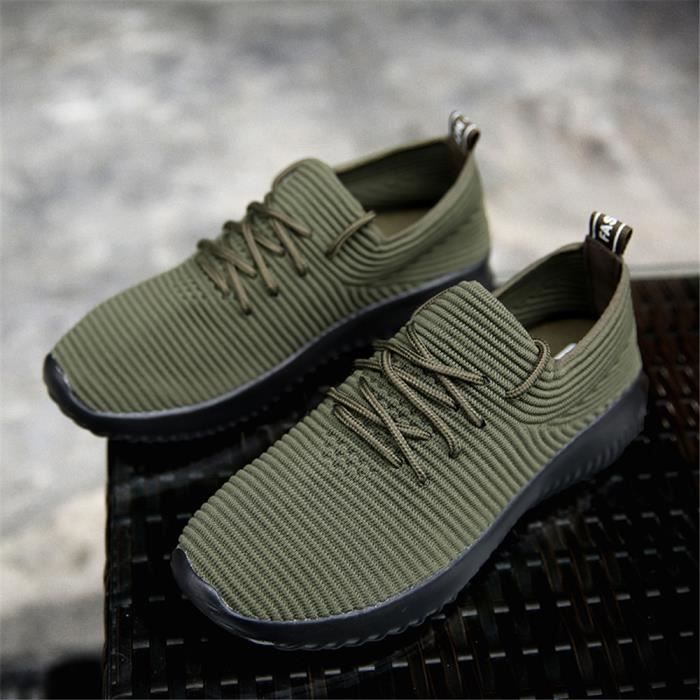 Baskets Homme Beau Plus De Couleur Respirant Chaussures Super