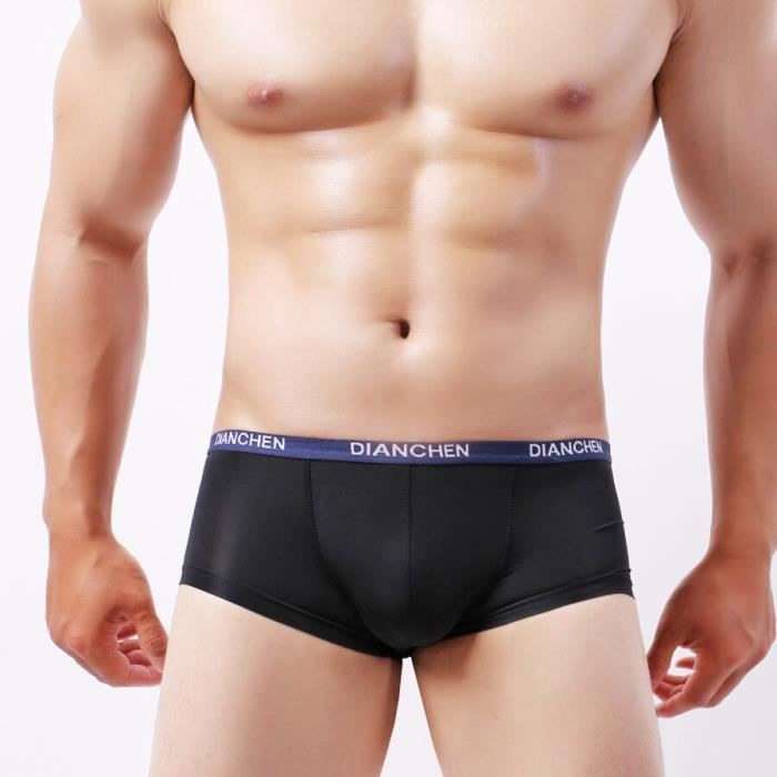 Sous v tement Lot de 4 Boxers en Nylon pour hommes sous v tements