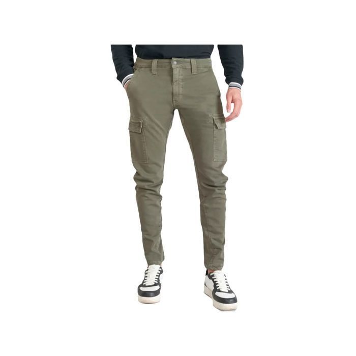 Pantalons Le Temps Des Cerises Koge 9009 Aloe Homme Slim
