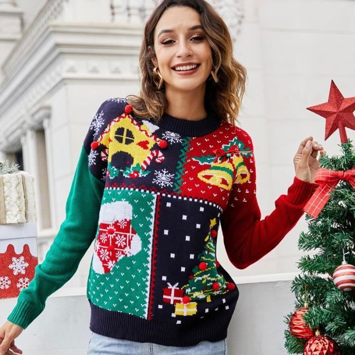 Pull de noel best sale femme 2019 h&m