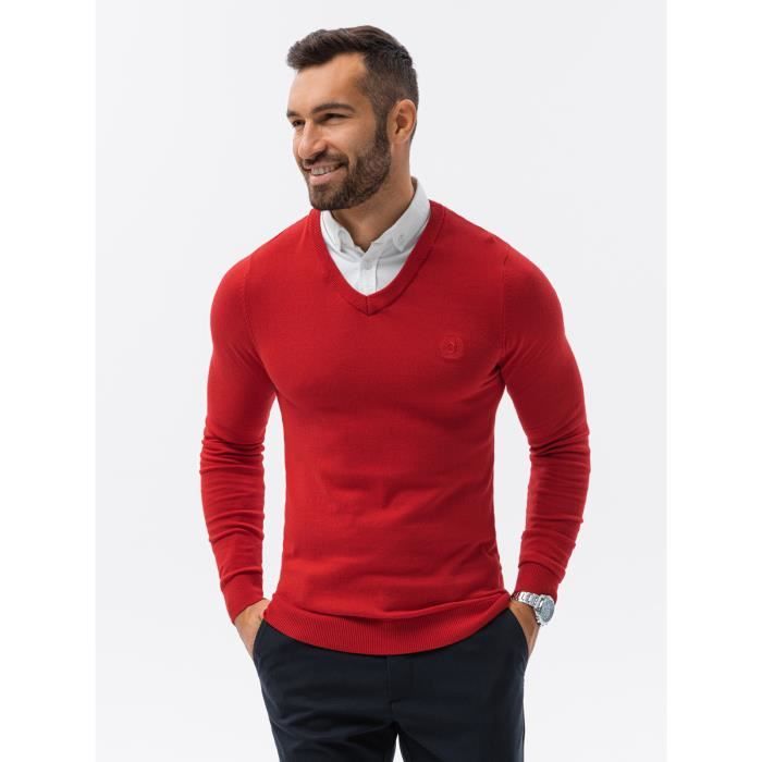 Pull homme outlet avec col