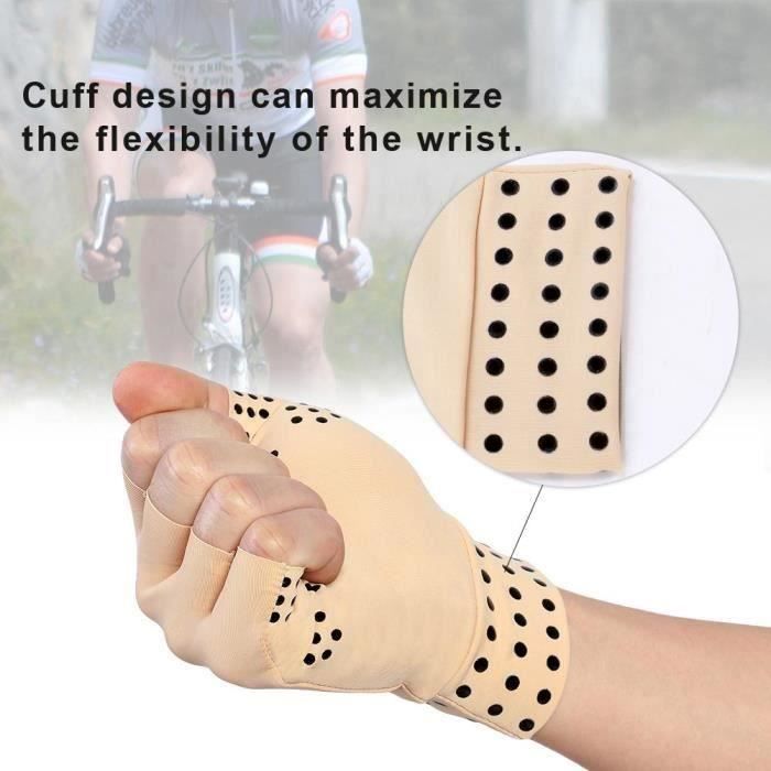 Gants magnétiques d'arthrite anti-dème traitement de compression de santé de douleur rhumatode de main,HO01930