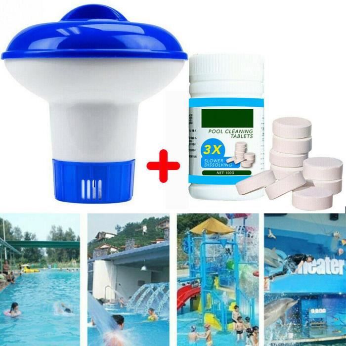 Diffuseur de Chlore et Brome pour piscines Ø 17cm Distributeur