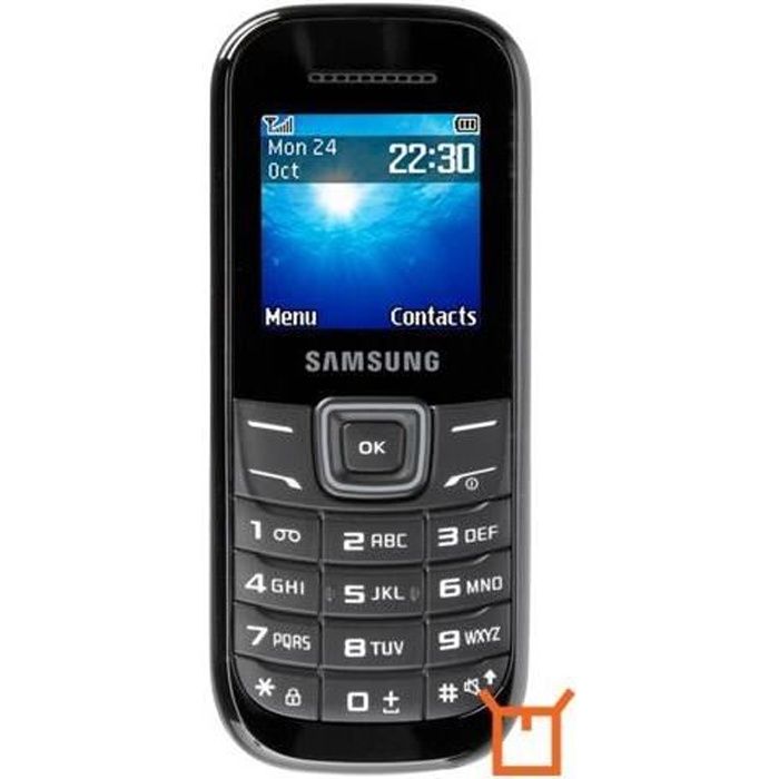 Samsung Keystone 2 GT E1205Y SIM Free - vue 3