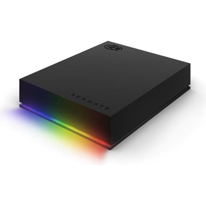 Disque dur 5 To FireCuda Gaming HDD + RGB personnalisable - Compatible Razer Chroma - SEAGATE