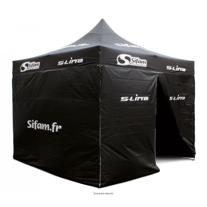 Barnum Publicitaire - SIFAM - 3x3m - Structure Acier - Pliable - 30kg