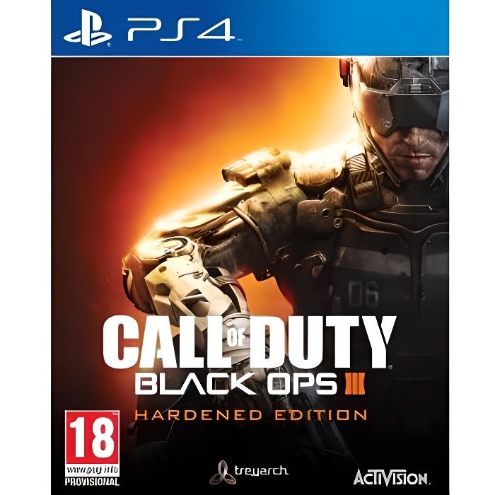 PS4 CALL OF DUTY : BLACK OPS III - EDITION HARDENED