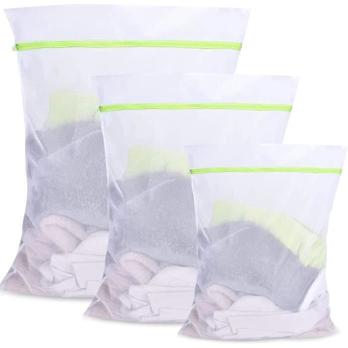 Lot De 3 Wetbags SYSUII étanches - Lavables, 30x36cm Et 15x22.5cm, Avec Fermeture éclair, Rose, Pour Couches
