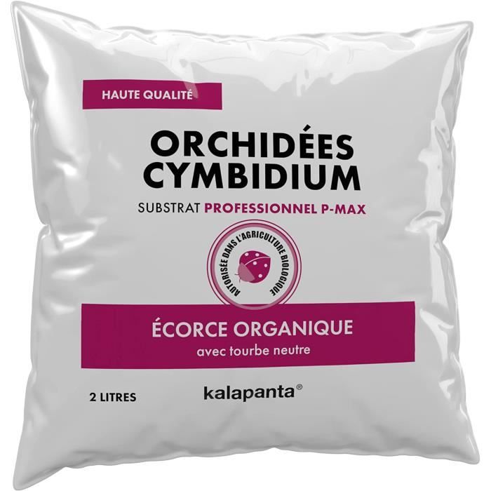Kalapanta Terreau pour orchidées Cymbidium. Mélange d'écorce et de — free download
