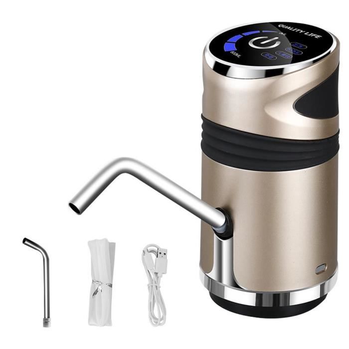 Pompe de bouteille d'eau électrique sans fil, pompe de distributeur d'eau  automatique de charge USB, utilisation facile à la maison - Cdiscount Maison