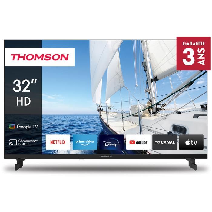 TV LED - Thomson - 32HG2S14 - 80 cm - Smart TV - Dolby Audio - Chromecast intégré