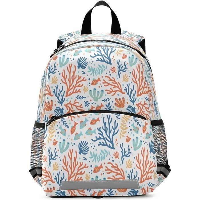 Mini Sac à Dos Marks & Spencer Imprimé Floral Corail – Neuf Avec étiquette