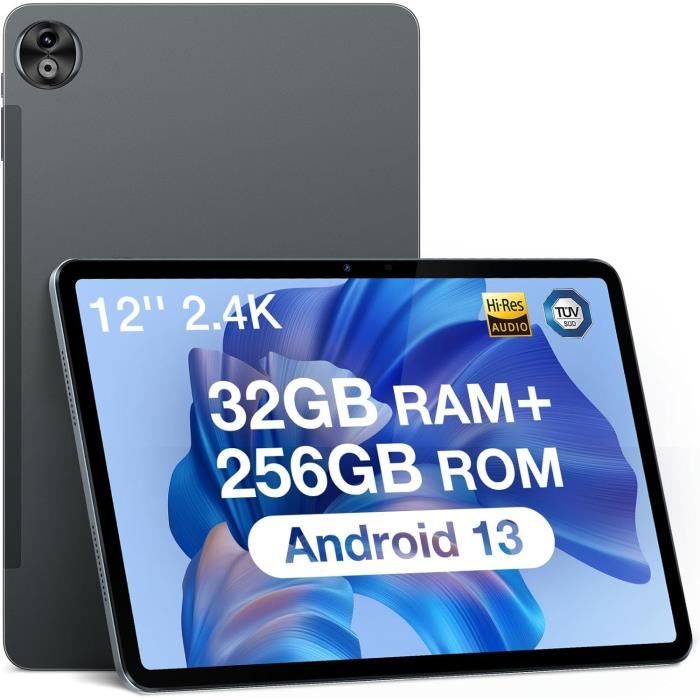4G LTE Tablette Tactile 10 Pouces,Android 13 Tablette,Octa-Core,12 Go RAM +  128 Go ROM, 8MP + 13MP Caméras, 6000 mAh Batt - Cdiscount Informatique