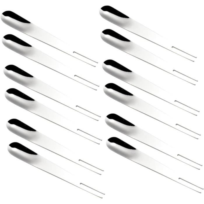 Fourchettes à Chocolat Inox - 10 Pièces, Pour Trempage Chocolat Et Bonbons Maison