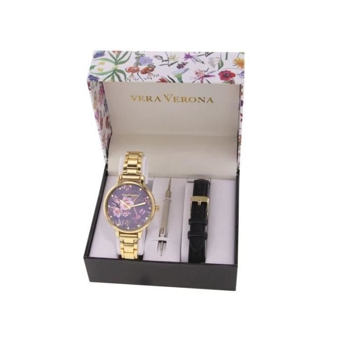 Coffret montre femme bracelet interchangeable deals