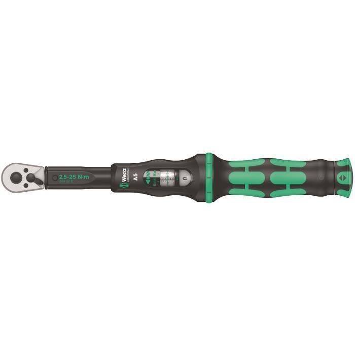 Wera Clé dynamométrique à cliquet Click-Torque A 5, 1-4" - 05075604001