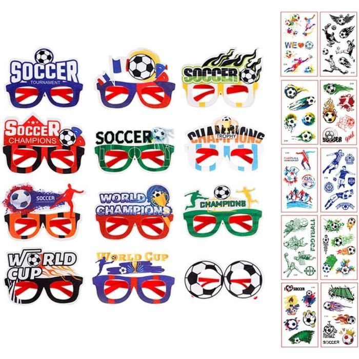 Kit Fête Magicien Avec Crayons Baguettes, Lunettes, Tatouages éclair, Sacs Bonbons, Bracelets - Pour Anniversaire Et Halloween