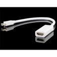 Display port Mini HDMI Thunderbolt télévision par câble pour iMac MacBook Apple Mac (import GB)-1