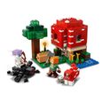 LEGO® 21179 Minecraft La Maison Champignon, Set Jouet de Construction pour Enfants dès 8 ans, Idée de Cadeau, avec Figurines-1