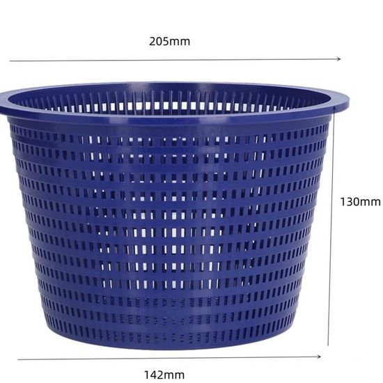 Panier Skimmer De Remplacement Pour Piscine - Compatible SP1070/SP1082 - Fond Lesté, Poignée Verrouillable - Pour Pentair, Swimquip