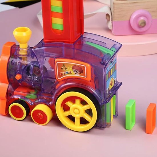 Train électrique avec 200 dominos Zig Zag jeux action | King Jouet Belgique - Meccano, engrenages
