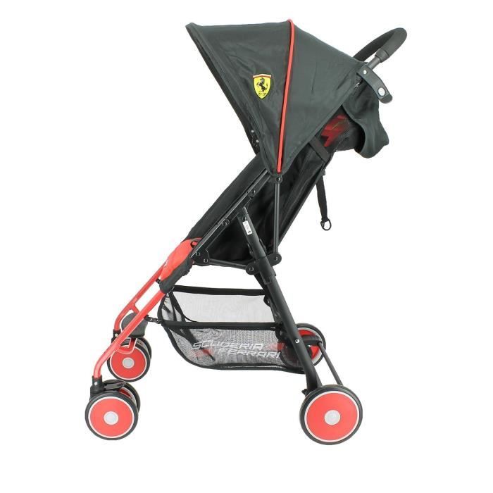 FERRARI Poussette Canne Rouge Cdiscount Pu riculture Eveil b b