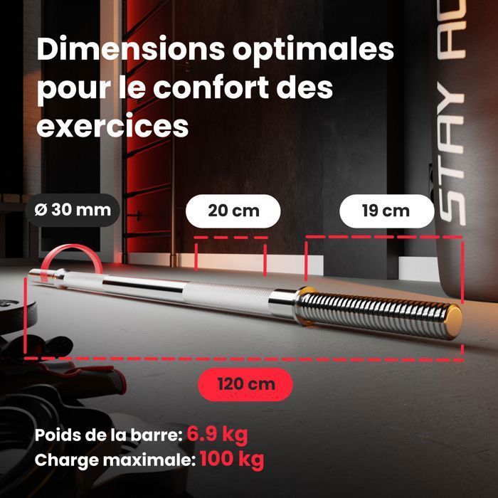 Banc De Musculation Hop-Sport HS-1080 Pliable – Avec Barre Et Poids 30/60/90 Kg, Résistance 250 Kg