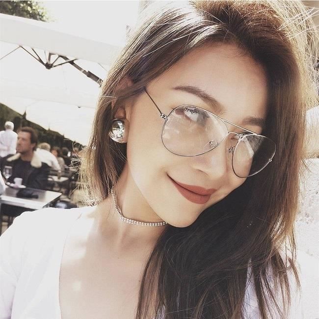 SIMPLISIM LUNETTES VUE HOMME FEMME AVIATOR AVIATEUR VINTAGE PILOTE TRANSPARENTE ARGENT 48h Achat Vente lunettes de vue SIMPLISIM LUNETTES VUE HOM Cdiscoun
