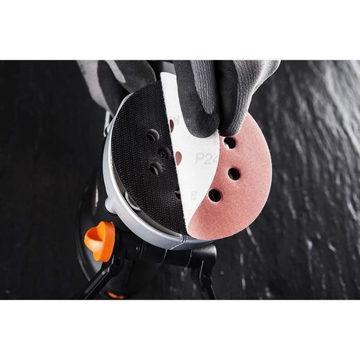 Disques abrasifs velcro Hikoki 125 mm pour ponceuse excentrique - Ponceuse  excentrique - Ponçage - Accessoires