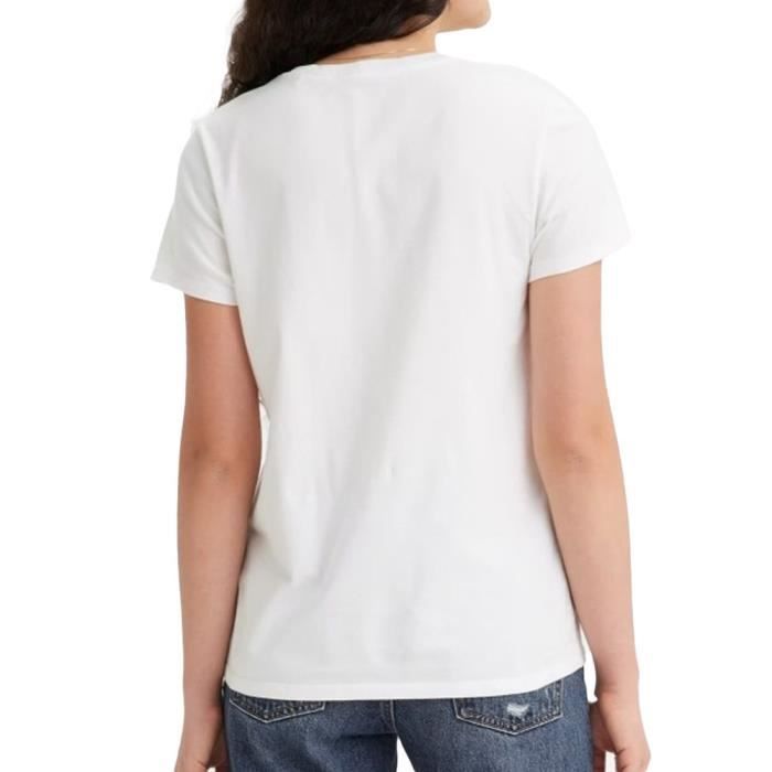 Levi's Homme T-shirt graphique, Blanc Blanc - Cdiscount Prêt-à-Porter