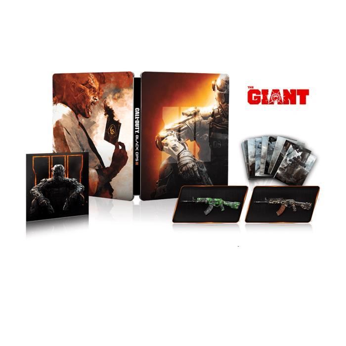 Call Of Duty Black Ops 3 Hardened Edition PS4 - Édition Collector, Comme Neuf, PAL