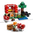 LEGO® 21179 Minecraft La Maison Champignon, Set Jouet de Construction pour Enfants dès 8 ans, Idée de Cadeau, avec Figurines-2