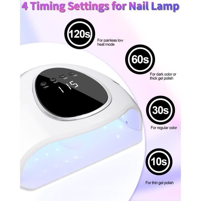 Lumière UV Pour Extensions De Cils, Lumière De Polymérisation De Colle UV 2W-6W, Lampe Tactile à Mise Au Point à Intensité Variable Avec Commande Au Pédale