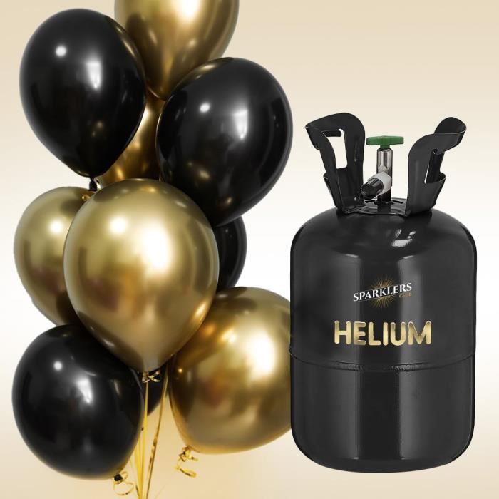 Bouteille de gaz d'hélium Premium pour 30 ballons - Bouteille d'hélium -  Bouteille de gaz pour ballons - Pour anniversaire, fê[1718]
