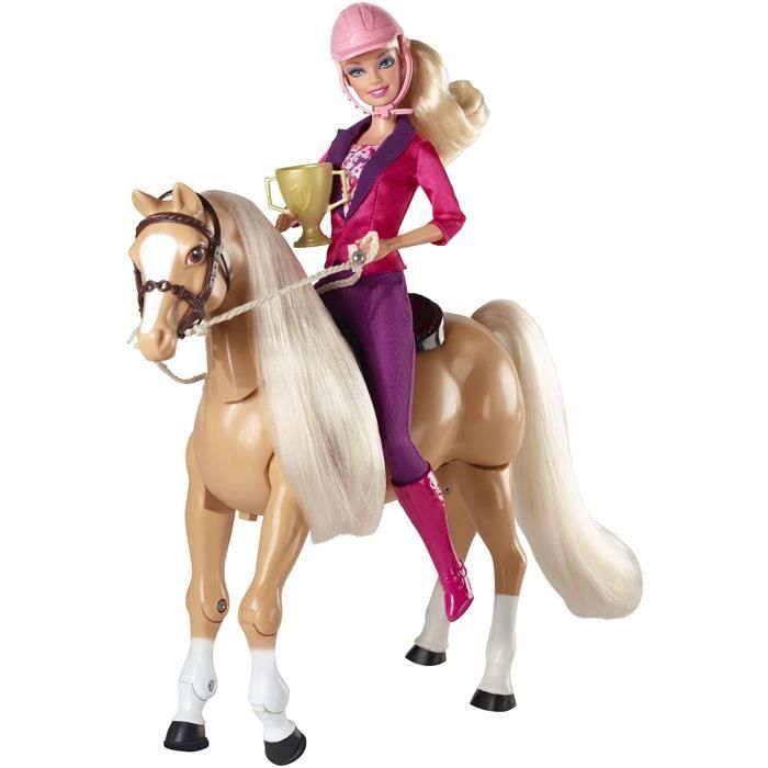 Cheval sale de barbie