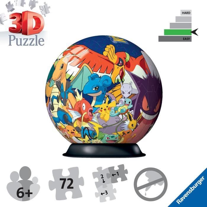 Ravensburger - Disney Puzzle 3D Stitch 72 Pièces