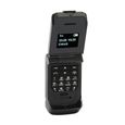 Téléphone à clapet TMISHION - Mini téléphone portable 0,66 pouces - GSM 2G - Blanc-3
