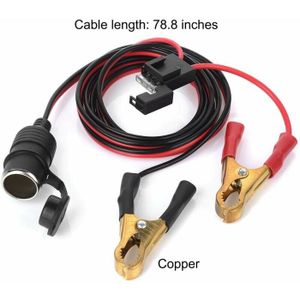 Adaptateur D'alimentation - Universel - Prise Allume-cigare 1M - Rouge