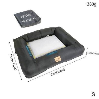 Wimypet Housse de Siège pour Chien Filet Respirant en PVC Siège Arrière de Voiture avec Ceinture de Sécurité Imperméable Hamac de Transport Chien Voiture Housse de rehausseur en Durable Oxford en destockage