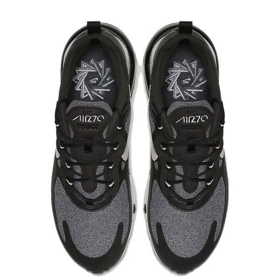 Basket mode Nike Air Max 270 React Noir Noir - Cdiscount Chaussures