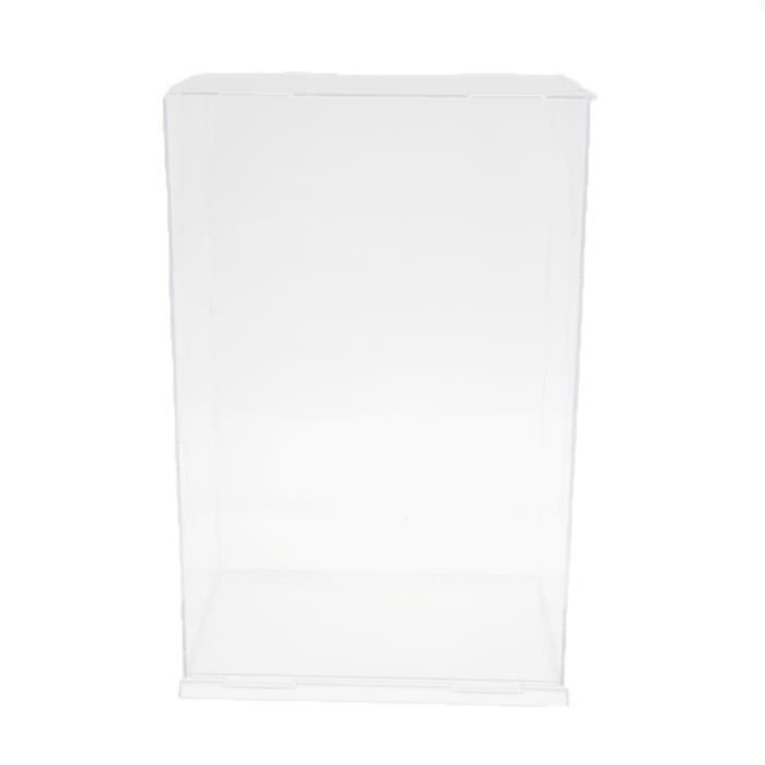1/8 Boîte vitrine Stuttgart Display case en acrylique anti-rayures, UV  protection, anti-poussière, avec base 65 x 31 x 18 cm