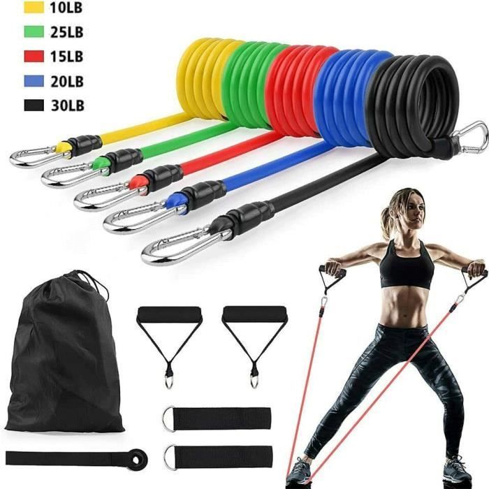 Bandes De Résistance Walito Jambes/fessiers - Lot De 2 (lourde/moyenne) - NEUVES