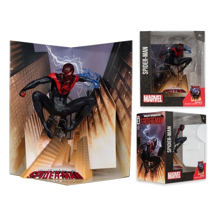 Figurine de collection Hot toys Figurine MMS710B - Marvel Comics - Spider Man : Across The Spider Verse - Miles Morales Deluxe version