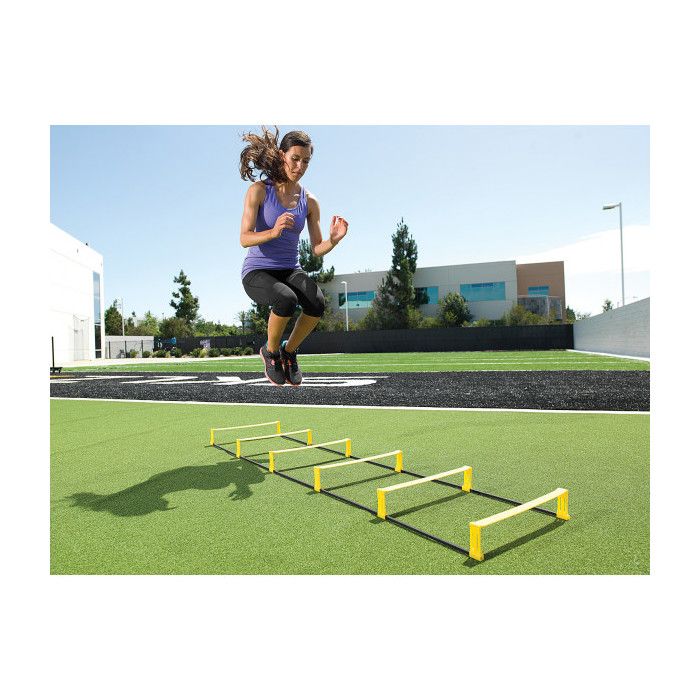 Échelle De Coordination Erima Mixte Adulte Orange Fluo - Entraînement Vitesse, Sprint Et Agilité