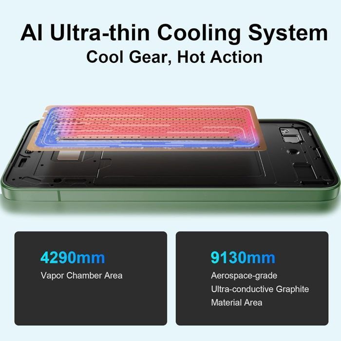 Smartphone OPPO Reno14 F 5G 8+256Go - Écran 120Hz, Batterie 6000mAh, IP69, Caméra 50MP, Bleu