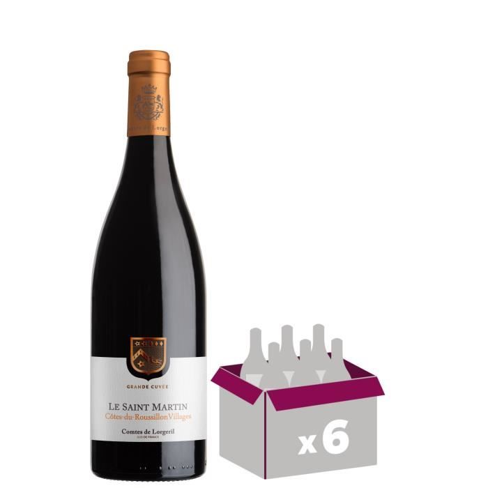 Le Saint Martin 2017 Côtes du Roussillon Villages - Vin rouge du Languedoc Roussillon