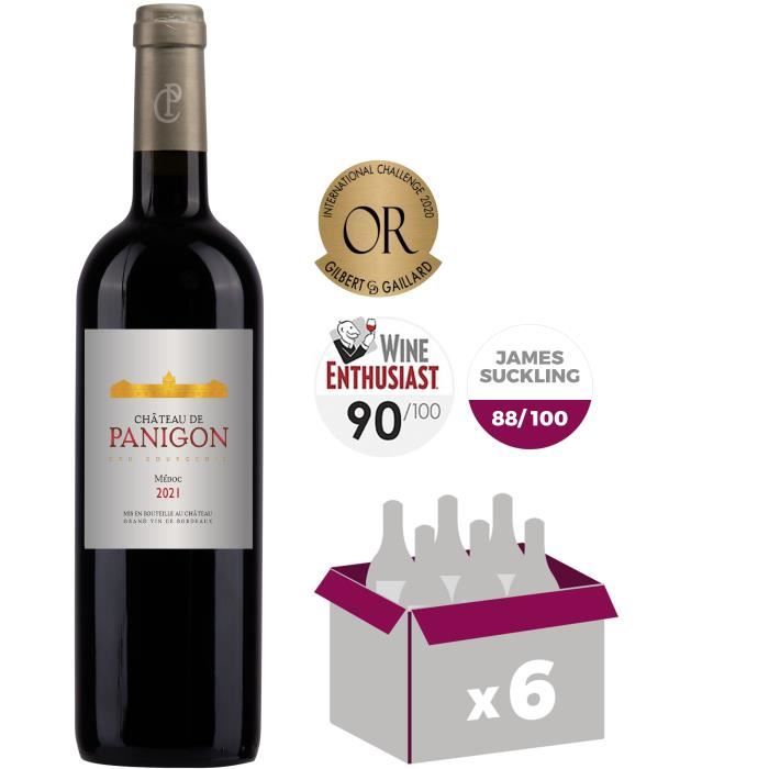 Château de Panigon 2017 Médoc Cru Bourgeois - Vin rouge de Bordeaux x6