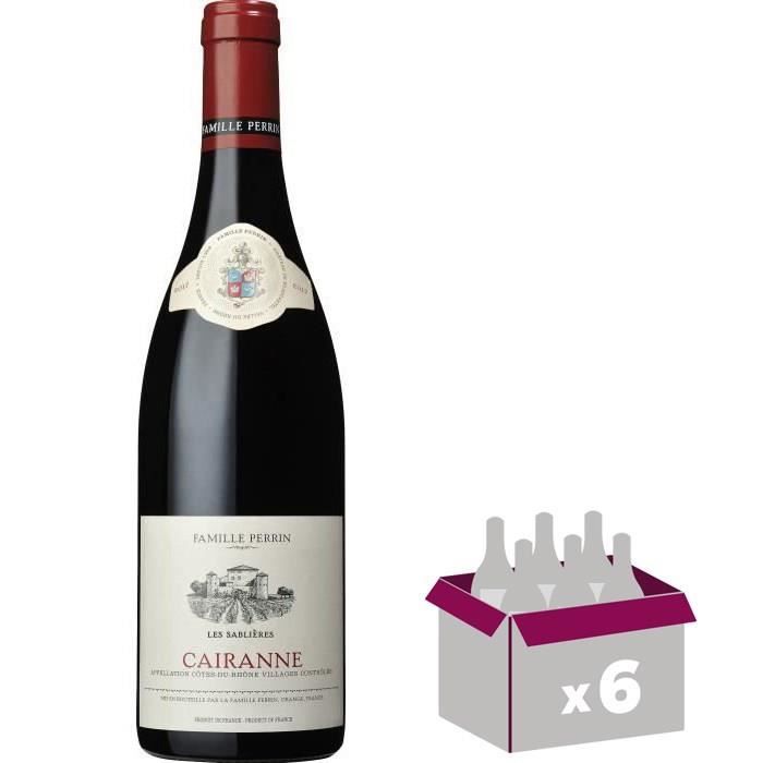Famille Perrin Les Sablières 2018 Côtes-du-Rhône Villages Cairanne - Vin rouge de la Vallée du Rhône
