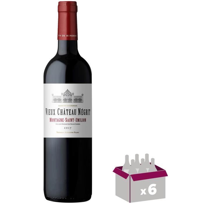 Vieux Château Négrit 2017 Montagne-Saint-Emilion - Vin rouge de Bordeaux