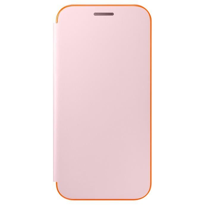 Samsung Neon Flip Cover A5 2017 - Rose